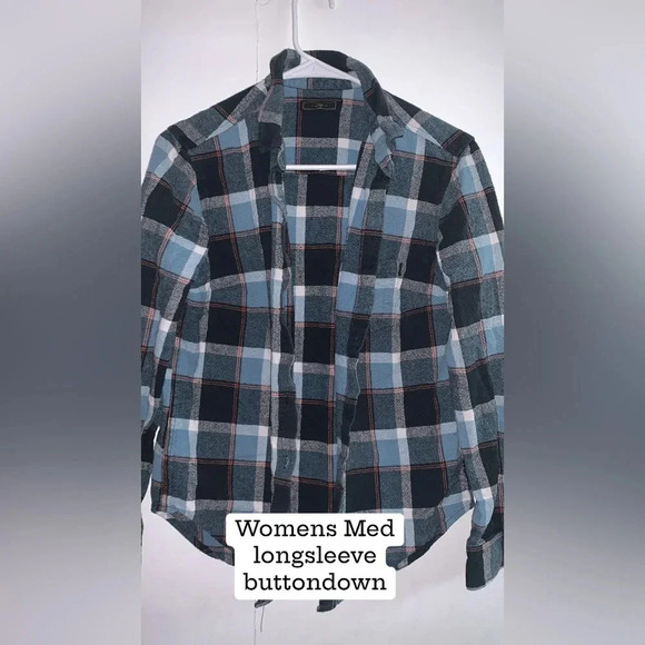 Womens Medium bottondown longsleeve - Picture 1 of 4